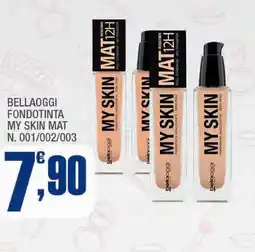 Splendidi e Splendenti Bellaoggi fondotinta my skin mat n. 001/002/003 offerta