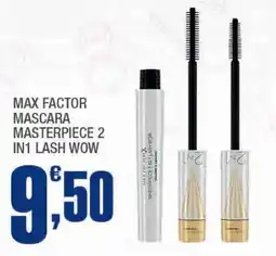 Splendidi e Splendenti Max factor mascara masterpiece 2 in1 lash wow offerta