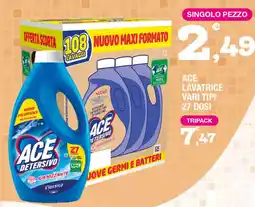 Splendidi e Splendenti Ace lavatrice vari tipi 27 dosi offerta