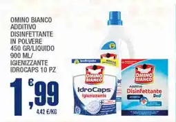 Splendidi e Splendenti Omino bianco additivo disinfettante in polvere offerta