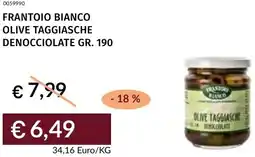 Prezzemolo e Vitale Frantoio bianco olive taggiasche denocciolate offerta