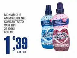 Splendidi e Splendenti Mon amour ammorbidente concentrato vari tipi 26 dosi offerta