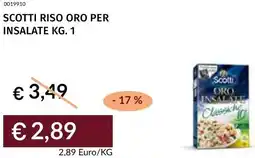 Prezzemolo e Vitale Scotti riso oro per insalate offerta