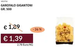 Prezzemolo e Vitale Garofalo gigantoni offerta