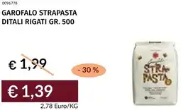 Prezzemolo e Vitale Garofalo strapasta ditali rigati offerta