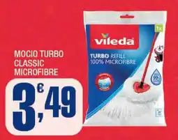 Splendidi e Splendenti Vileda mocio turbo classic microfibre offerta