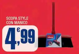 Splendidi e Splendenti Vileda scopa style con manico offerta