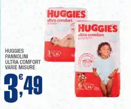 Splendidi e Splendenti Huggies pannolini ultra comfort varie misure offerta