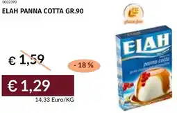 Prezzemolo e Vitale Elah panna cotta offerta