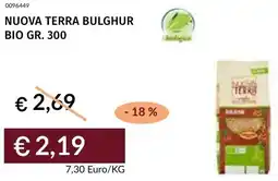 Prezzemolo e Vitale Nuova terra bulghur bio offerta