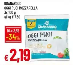 Galassia Granarolo oggi puoi mozzarella offerta