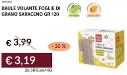Prezzemolo e Vitale Baule volante foglie di grano saraceno offerta
