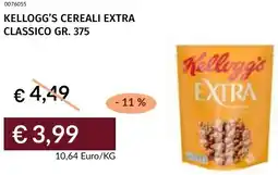 Prezzemolo e Vitale Kellogg's cereali extra classico offerta