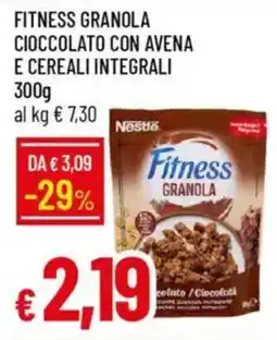 Galassia Fitness granola cioccolato con avena e cereali integrali offerta