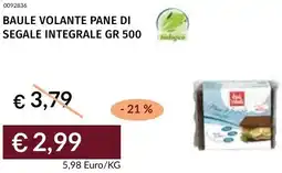 Prezzemolo e Vitale Baule volante pane di segale integrale offerta