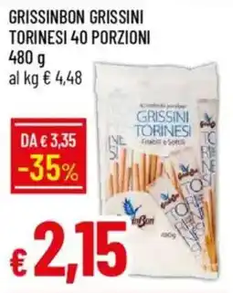 Galassia Grissinbon grissini torinesi 40 porzioni offerta