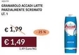 Prezzemolo e Vitale Granarolo accadi latte parzialmente scremato offerta