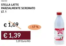 Prezzemolo e Vitale Stella latte parzialmente scremato offerta