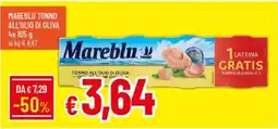 Galassia Mareblu tonno all'olio di oliva offerta