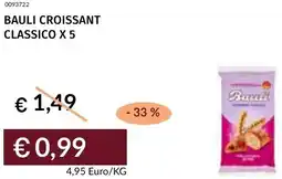 Prezzemolo e Vitale Bauli croissant classico x 5 offerta