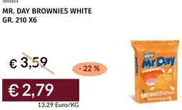 Prezzemolo e Vitale Mr. day brownies white offerta