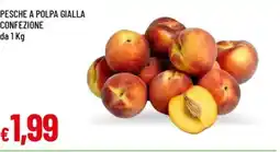 Galassia Pesche a polpa gialla confezione offerta