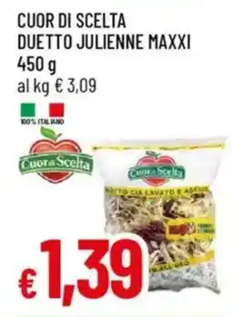 Galassia Cuor di scelta duetto julienne maxxi offerta