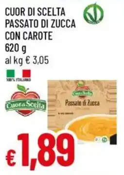 Galassia Cuor di scelta passato di zucca con carote offerta