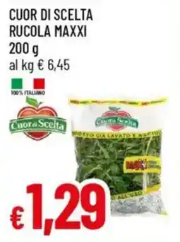 Galassia Cuor di scelta rucola maxxi offerta