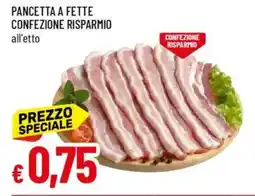 Galassia Pancetta a fette confezione risparmio offerta