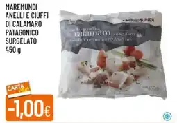 Galassia Maremundi anelli e ciuffi di calamaro patagonico surgelato offerta
