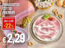 Galassia Prosciutto cotto premium offerta