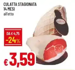 Galassia Culatta stagionata 14 mesi offerta
