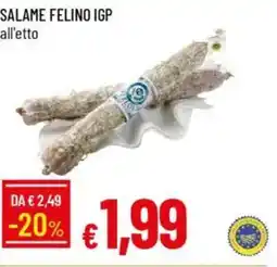 Galassia Salame felino igp offerta