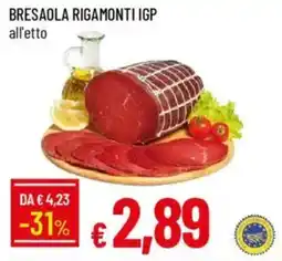 Galassia Bresaola rigamonti igp offerta