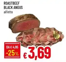 Galassia Roastbeef black angus offerta