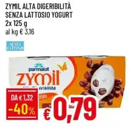 Galassia Zymil alta digeribilità senza lattosio yogurt offerta