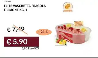 Prezzemolo e Vitale Elite vaschetta fragola e limone offerta