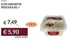 Prezzemolo e Vitale Elite vaschetta nocciola offerta