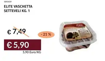 Prezzemolo e Vitale Elite vaschetta setteveli offerta
