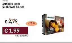 Prezzemolo e Vitale Amadori birbe surgelate offerta