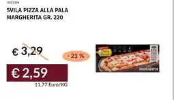 Prezzemolo e Vitale Svila pizza alla pala margherita offerta