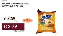 Prezzemolo e Vitale Mr. day ciambella senza lattosio offerta