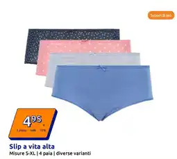 Action Slip a vita alta misure s-xl | 4 paia | diverse varianti offerta