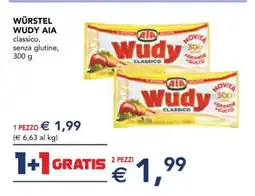 Esselunga WÜRSTEL WUDY AIA offerta