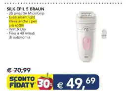 Esselunga SILK EPIL 5 BRAUN offerta