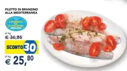Esselunga FILETTO DI BRANZINO ALLA MEDITERRANEA offerta