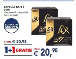 Esselunga CAPSULE CAFFÈ L'OR offerta