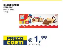 Esselunga KINDER CARDS FERRERO offerta