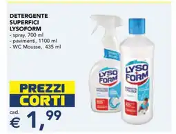 Esselunga Detergente Superfici Lysoform offerta